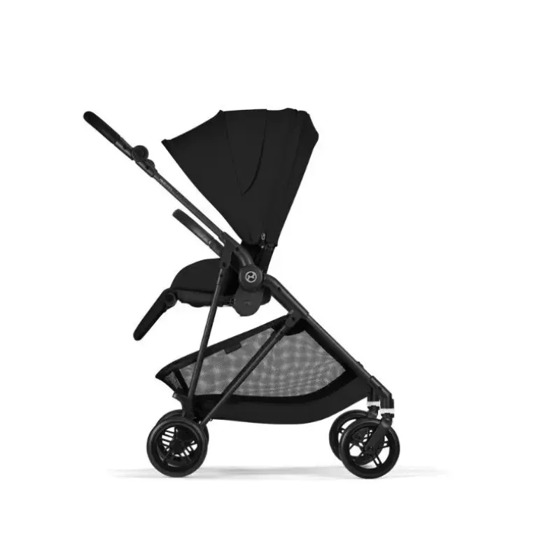 Cybex Melio Carbon Carrinho de Bebé - Magic Black