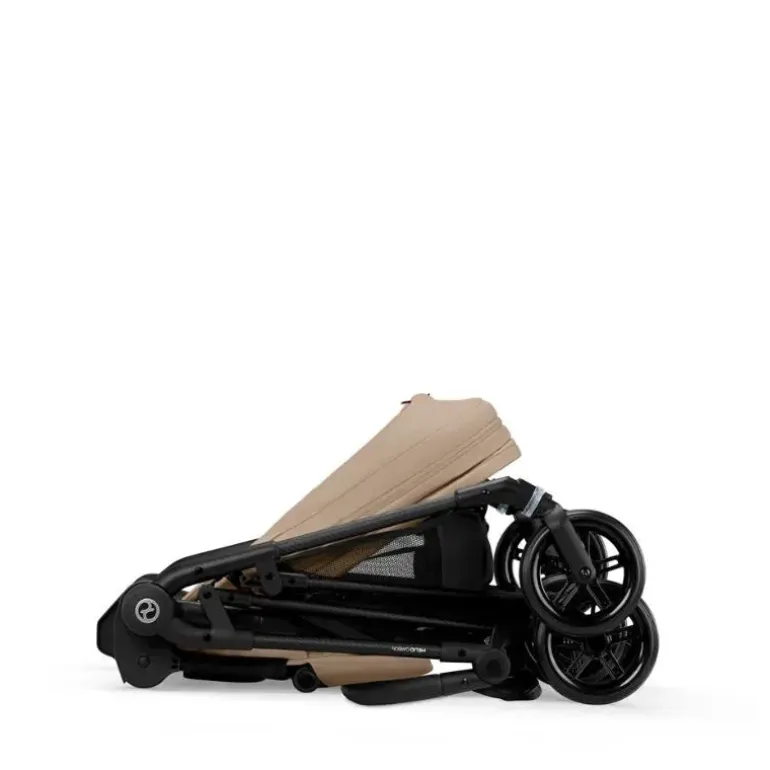 Cybex Melio Carbon Carrinho de Bebé - Almond Beige