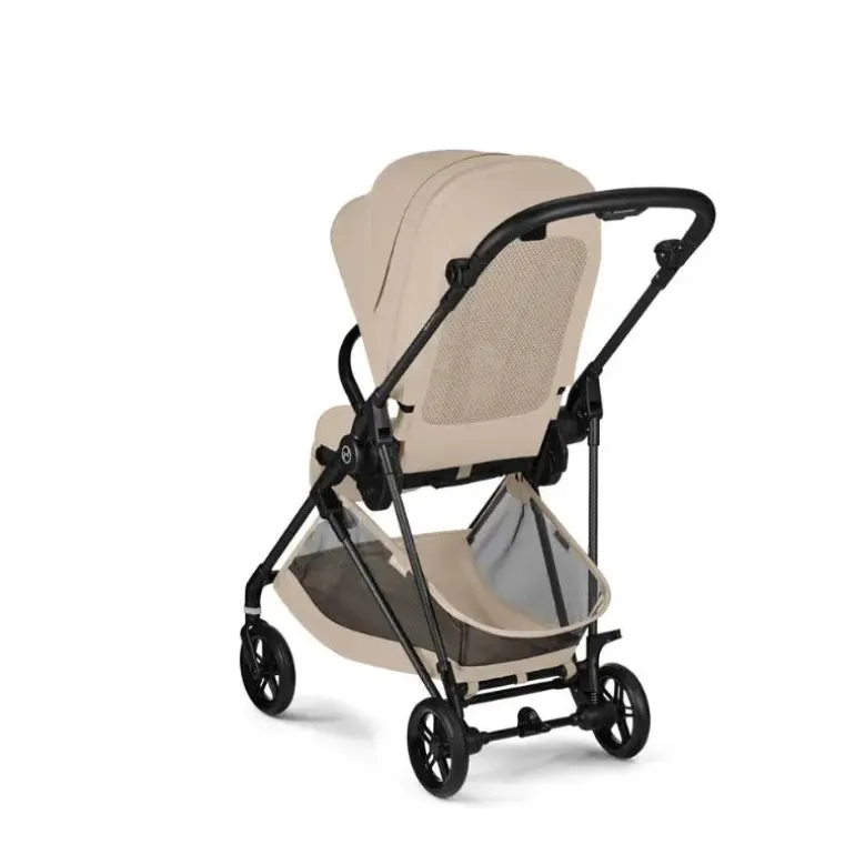Cybex Melio Carbon Carrinho de Bebé - Almond Beige