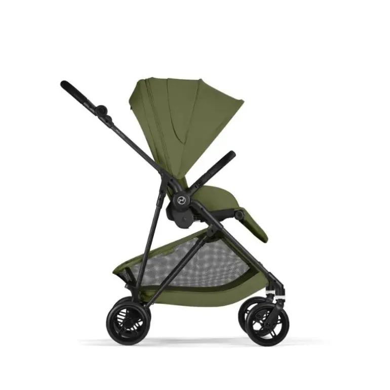 Cybex Melio Carbon Carrinho de Bebé - Moss Green