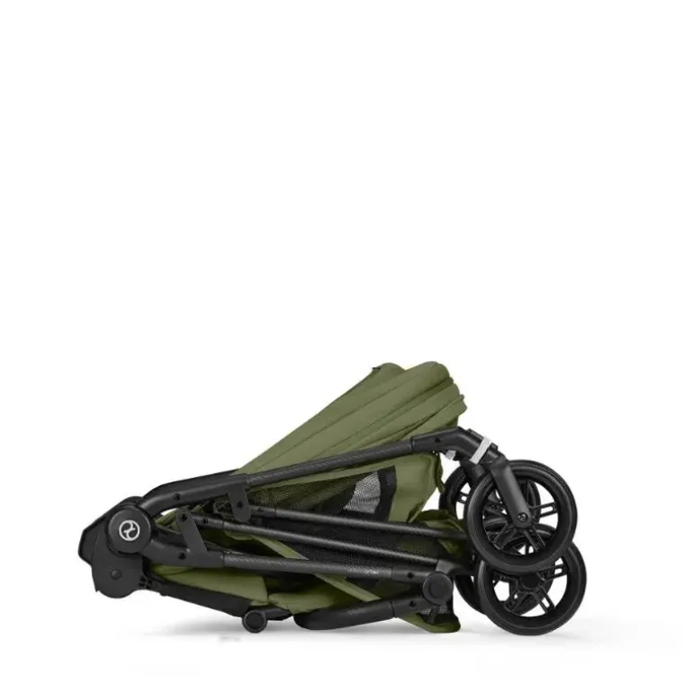 Cybex Melio Carbon Carrinho de Bebé - Moss Green
