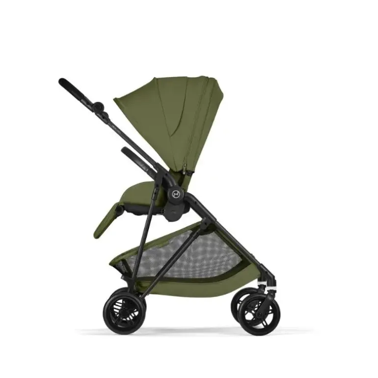 Cybex Melio Carbon Carrinho de Bebé - Moss Green