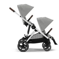 Cybex Segundo Assento Gazelle S SLV - Stone Grey
