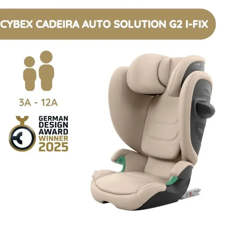 Cybex Solution G2 i-Fix - Almond Beige