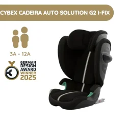 Cybex Solution G2 i-Fix Plus - Moon Black
