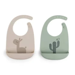 Done by Deer Pack 2 Babetes em Silicone - Lalee Sand/Green