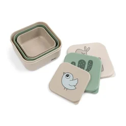 Done by Deer Pack 3 Caixas para Snacks - Lalee Sand mix