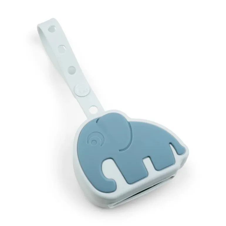 Done by Deer Porta Chupetas em Silicone - Elphee Blue