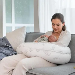 Doomoo Almofada Multifuncional Buddy - Bear Family Cinza