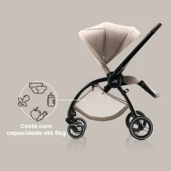 Duo Rio Carrinho de Bebé + Ovinho Baby-Safe Pro da Britax Römer - Style Teak