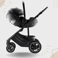 Duo Rio Carrinho de Bebé + Ovinho Baby-Safe Pro da Britax Römer - Style Carbon Black