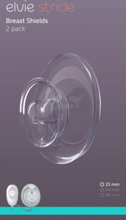 Elvie Funil para Bomba Tira Leite Stride (2 uni) - 24mm