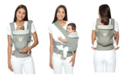 Ergobaby Adapt SoftFlex Mesh Gris Grafito - Mochila Portabebé