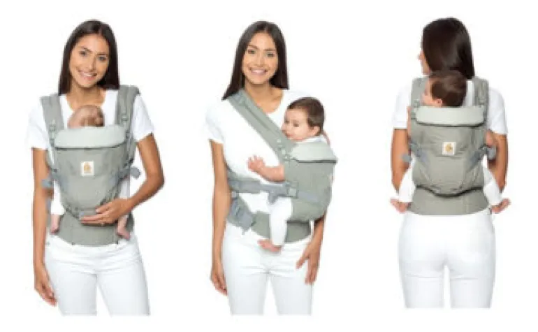 Ergobaby Adapt SoftFlex Mesh Negro - Mochila Portabebé