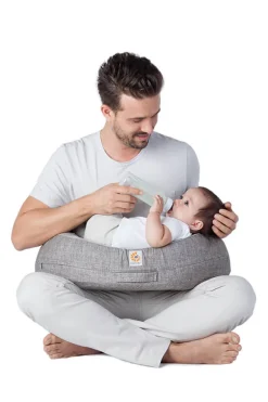 Ergobaby Almofada de Amamentação com Cinto - Gris