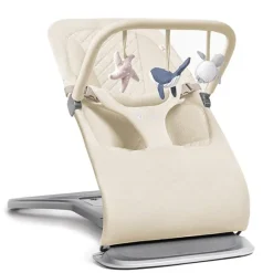 Ergobaby Barra de Brinquedos para Espreguiçadeira Evolve - Maravilhas do Mar Creme