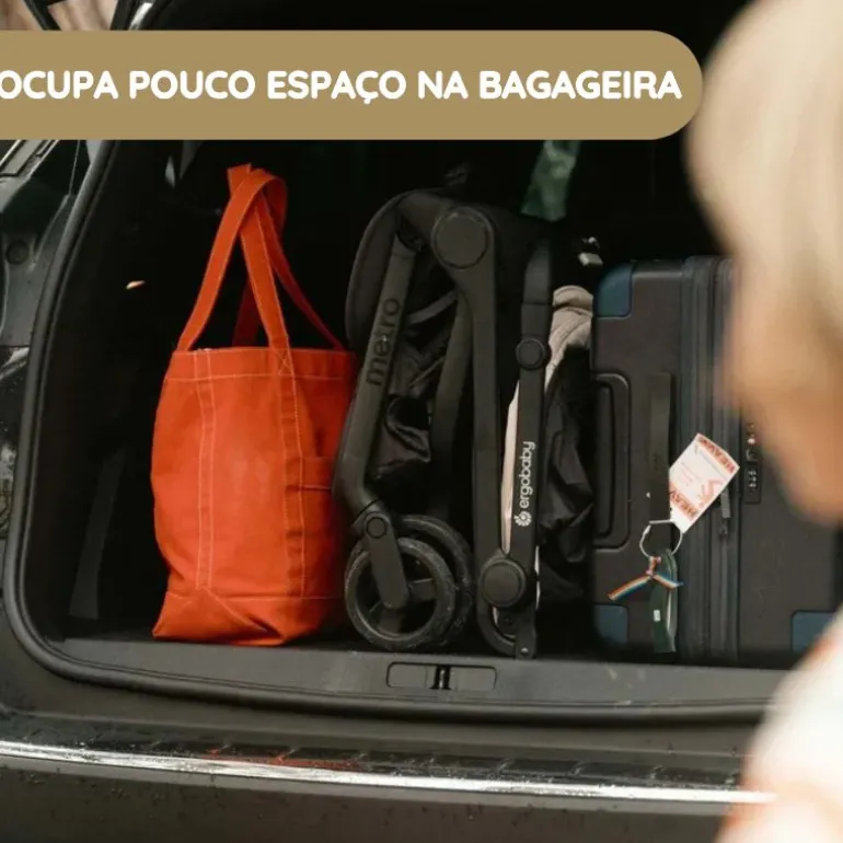 Ergobaby Carrinho de Bebé Metro 3 - Onyx Black