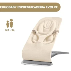 Ergobaby Espreguiçadeira Evolve - Cream