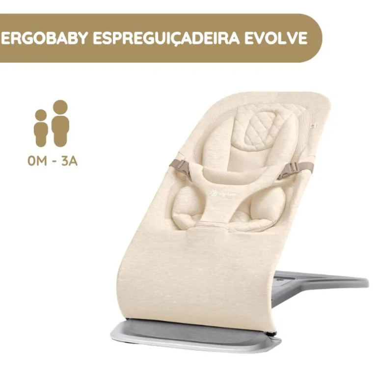Ergobaby Espreguiçadeira Evolve - Cream