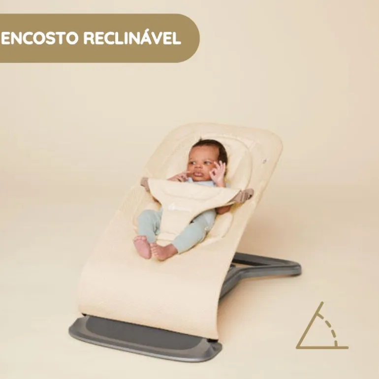 Ergobaby Espreguiçadeira Evolve Mesh - Gris Claro