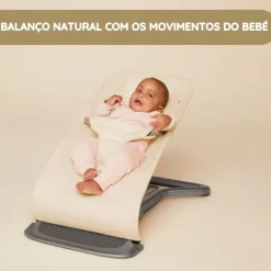 Ergobaby Espreguiçadeira Evolve Mesh - Gris Claro