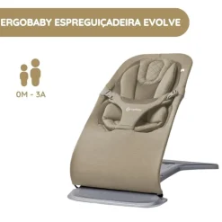 Ergobaby Espreguiçadeira Evolve - Soft Olive