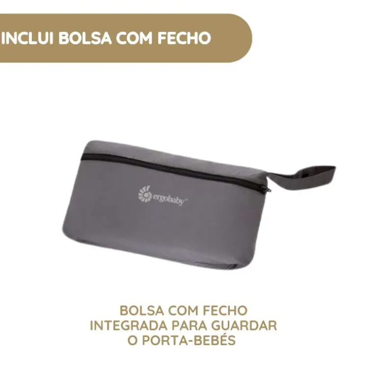 Ergobaby Mochila Portabebé Away - Gris grafito