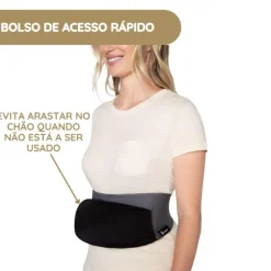 Ergobaby Mochila Portabebé Away - Gris grafito
