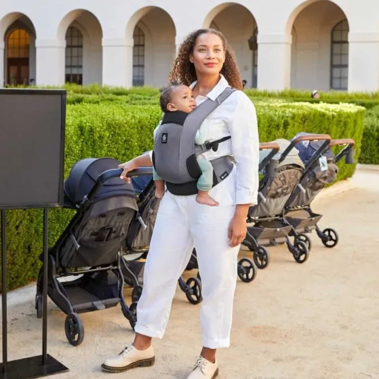 Ergobaby Mochila Portabebé Away - Gris grafito