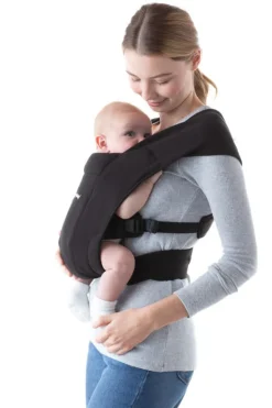 Ergobaby Mochila Portabebé Embrace - Negro
