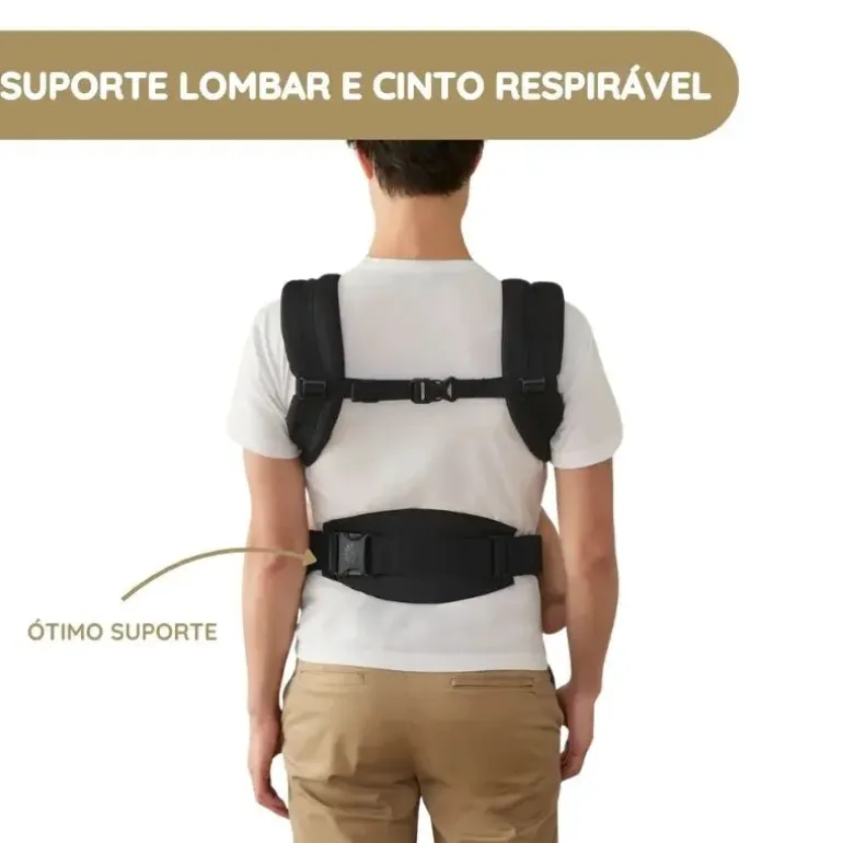 Ergobaby Mochila Portabebé Omni Classic Mesh - Cinza Pérola