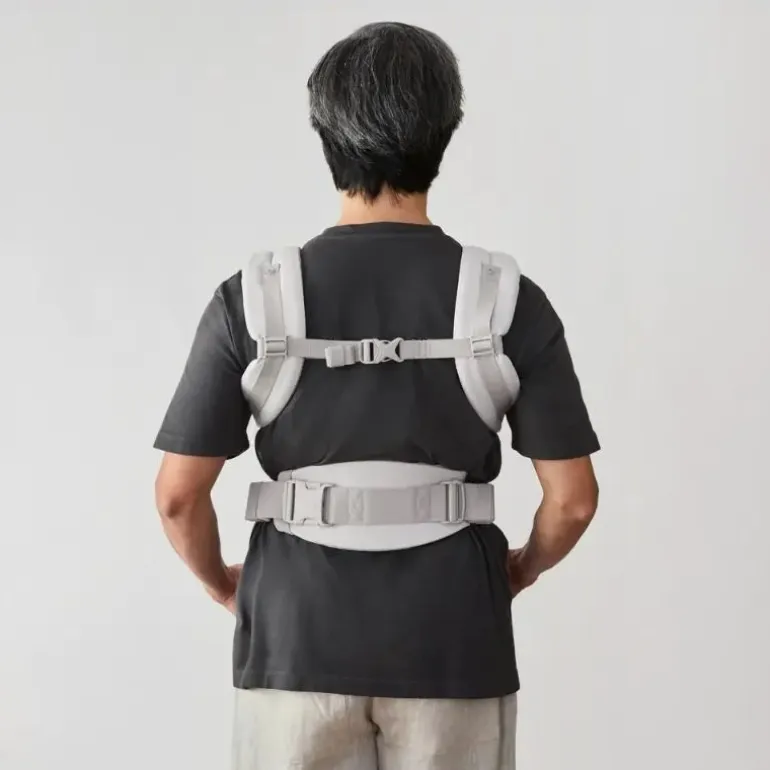 Ergobaby Mochila Portabebé Omni Classic Mesh - Cinza Pérola