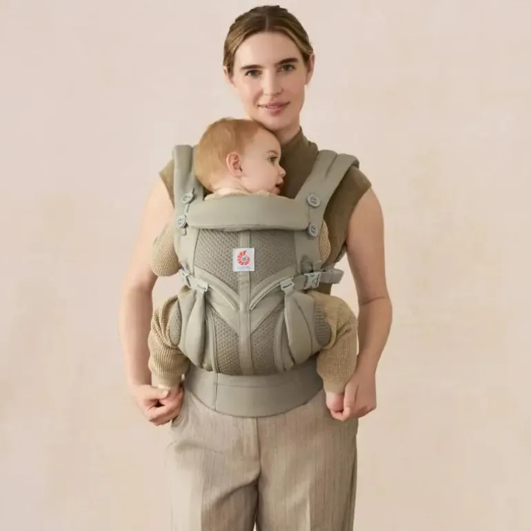 Ergobaby Mochila Portabebé Omni Classic Mesh - Soft Olive