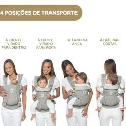 Ergobaby Mochila Portabebé Omni Classic Mesh - Natural Beige
