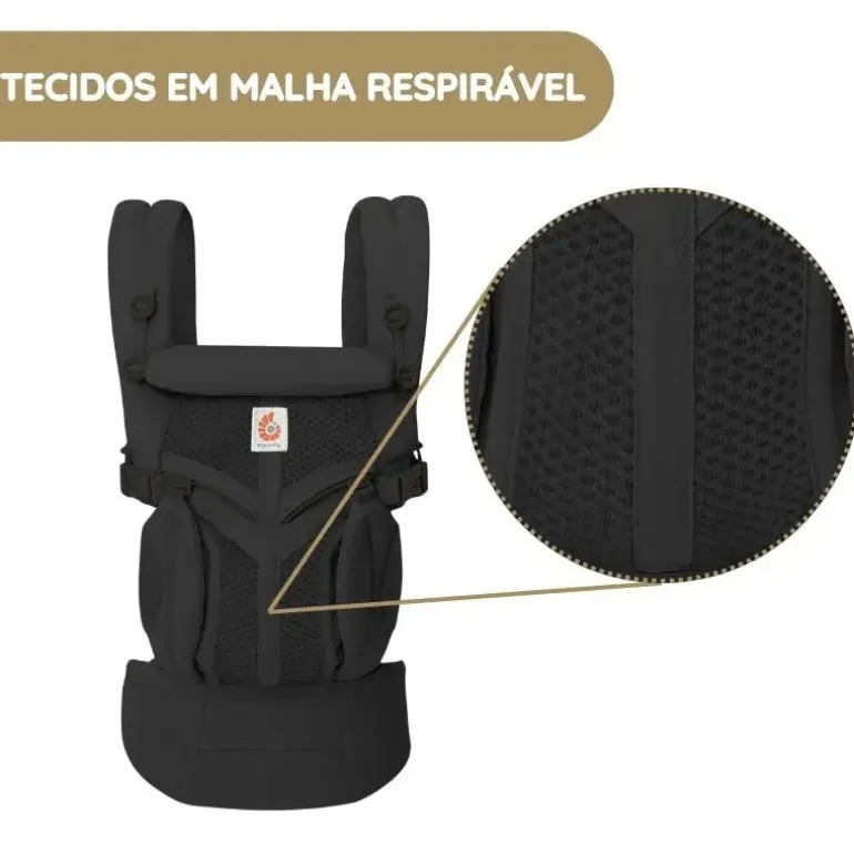 Ergobaby Mochila Portabebé Omni Classic Mesh - Natural Beige