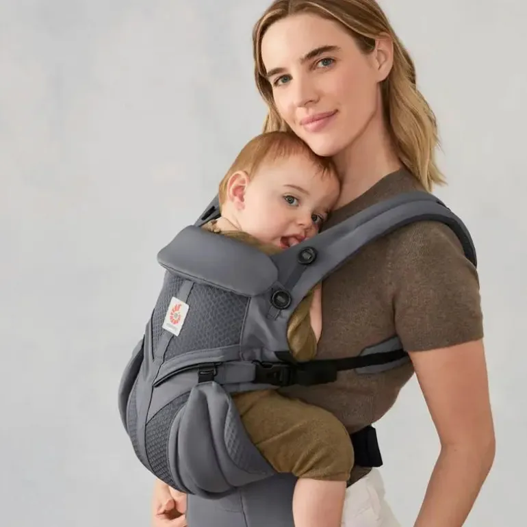 Ergobaby Mochila Portabebé Omni Classic Mesh - Charcoal Grey