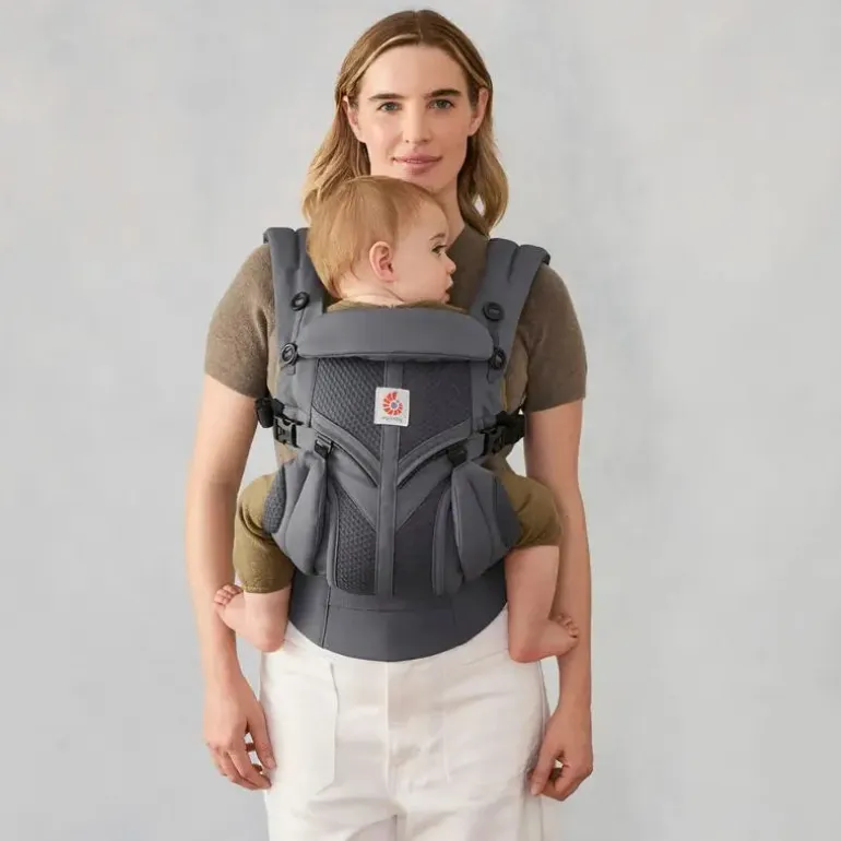 Ergobaby Mochila Portabebé Omni Classic Mesh - Charcoal Grey