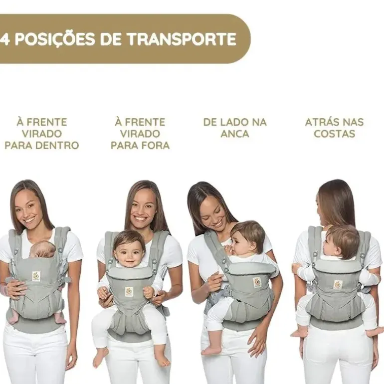 Ergobaby Mochila Portabebé Omni Classic Mesh - Azul Meia Noite