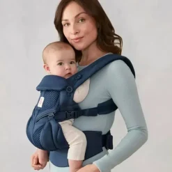 Ergobaby Mochila Portabebé Omni Classic Mesh - Azul Meia Noite