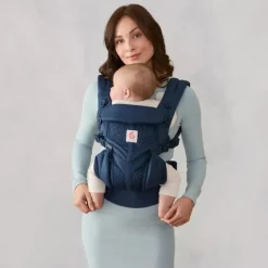 Ergobaby Mochila Portabebé Omni Classic Mesh - Azul Meia Noite