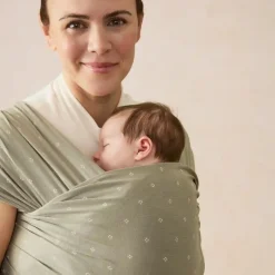 Ergobaby Pano Portabebé Aura Sustentável - Olive Diamonds