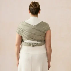 Ergobaby Pano Portabebé Aura Sustentável - Olive Diamonds