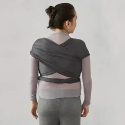 Ergobaby Pano Portabebé Aura Sustentável - Gris grafito