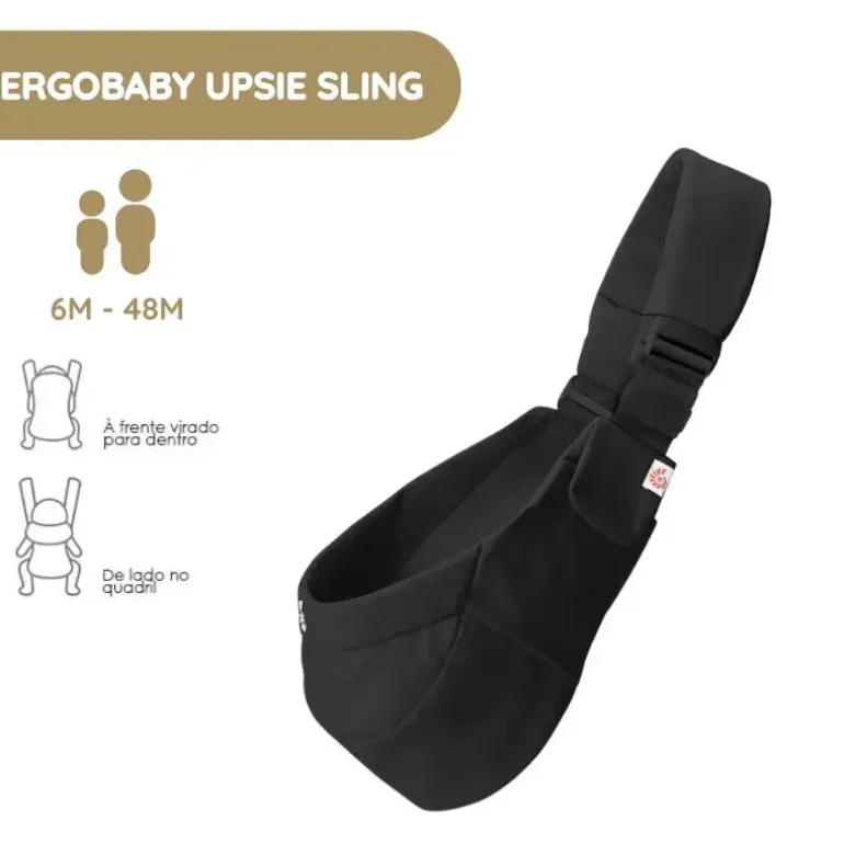 Ergobaby Upsie Sling - Onyx Black