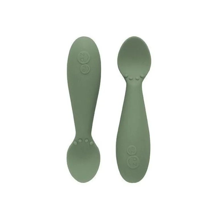 ezpz Pack de 2 Colheres Tiny - Verde Oliva