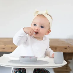 ezpz Primeiro Conjunto de Alimentação - Cinza Nórdico