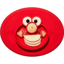 ezpz Rua Sésamo Mat - Elmo Vermelho