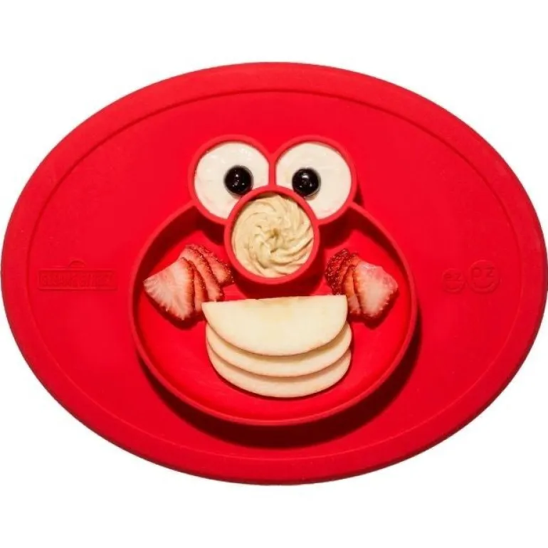 ezpz Rua Sésamo Mat - Elmo Vermelho