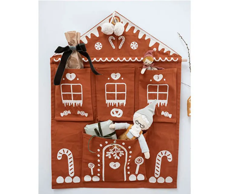Fabelab - Calendário do Advento de Parede - Gingerbread Cinnamon