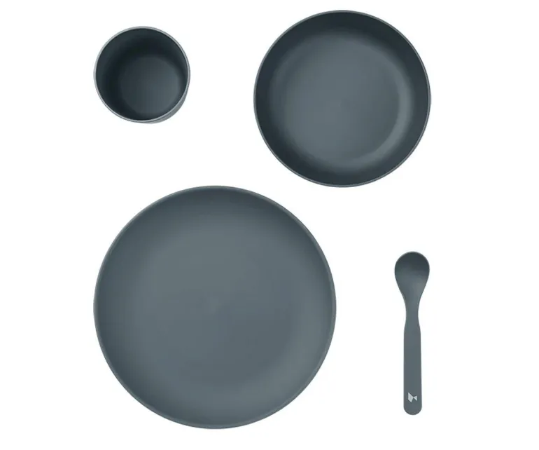 Fabelab - Conjunto de Alimentação 4pçs - Blue Spruce